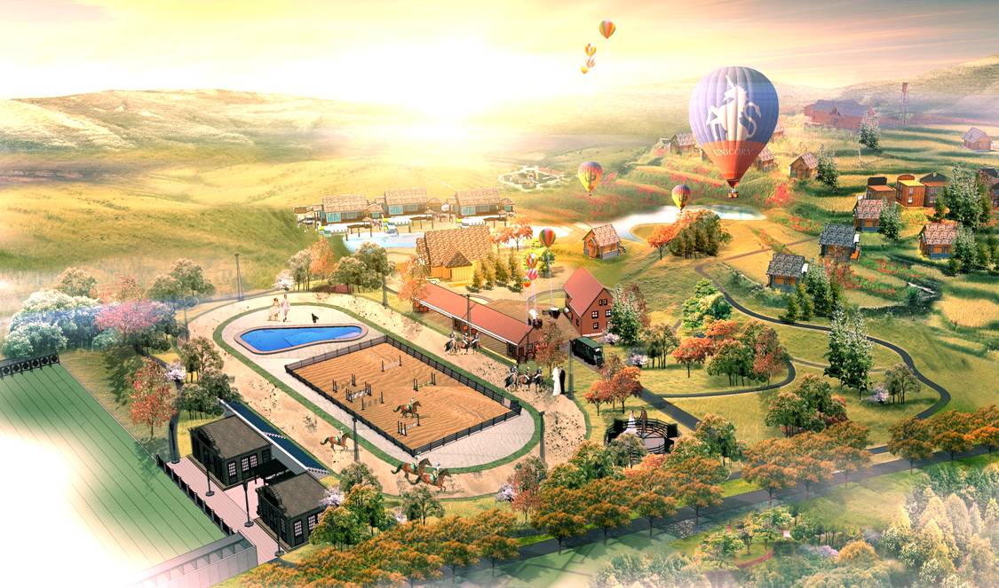 山東省濰坊悠馬鎮&middot;美國西部風情小鎮